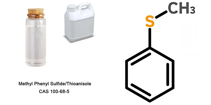C7H8S CAS 100-68-5 Methyl Phenyl Sulfide C7H8S CAS 100-68-5 Methyl Phenyl Sulfide